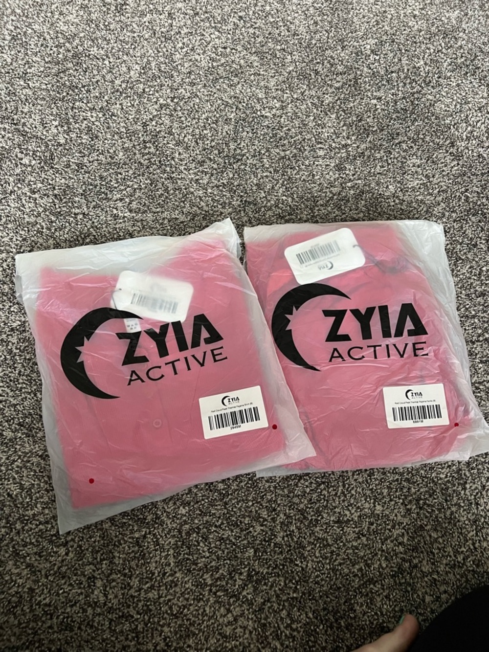 ZYIA Active Pink Thermal Pajama Shirt